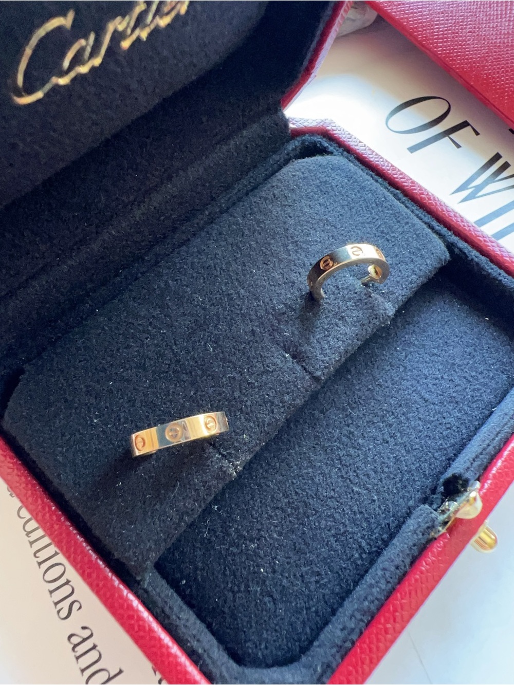 Cartier LOVE HOOP EARRINGS, SMALL MODEL - Picture 2 of 6